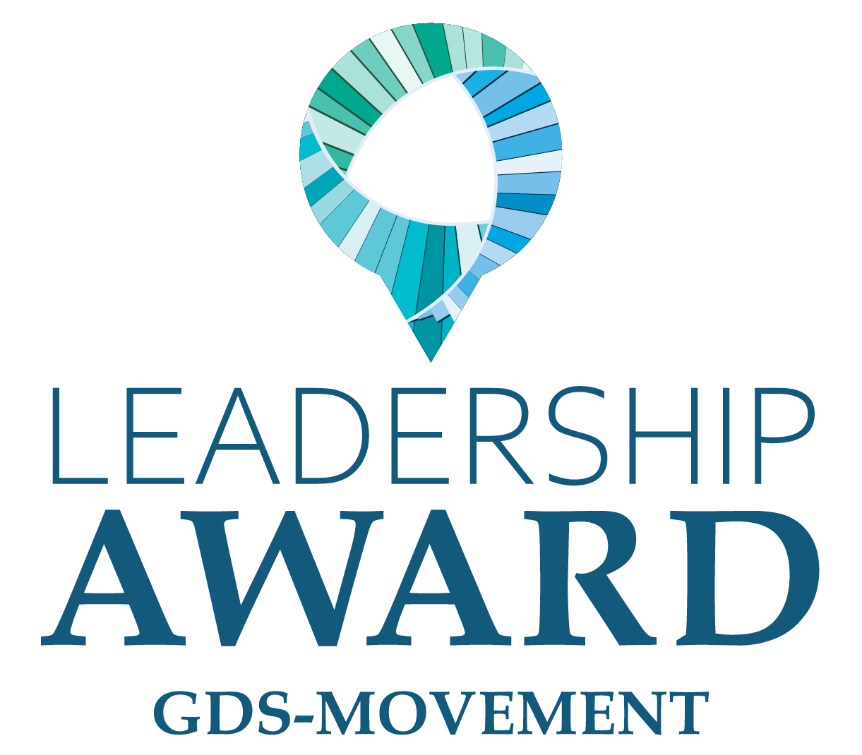 Logo for GDS-Movement Leadership Award in 1x1 size 